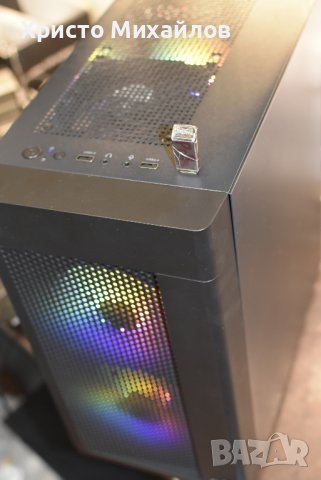 Компютър с 16 ГБ РАМ RX 580 - 8 GB 240 GB SSD светеща кутия, снимка 3 - Геймърски - 43868407