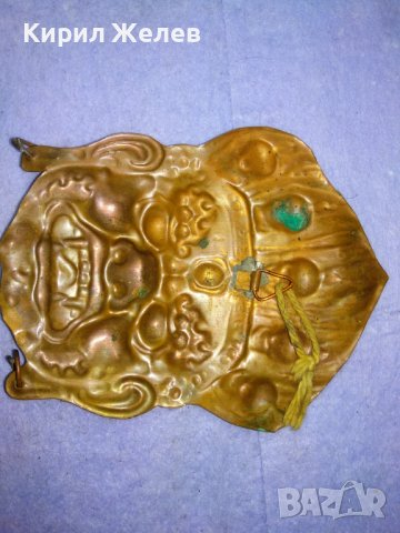 СТАРА ТРАДИЦИОННА АЗИАТСКА ЕТНОГРАФСКА МЕДНА МАСКА ПАНО за СТЕНА КОЛЕКЦИЯ МАЙСТОРСКА ИЗРАБОТКА 41314, снимка 9 - Колекции - 43738815