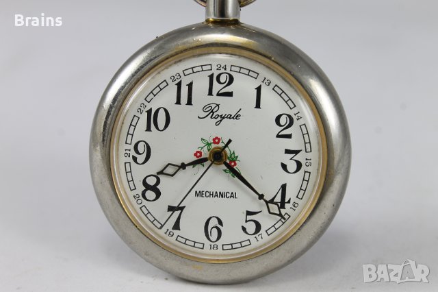 ROYALE Дамски Джобен Часовник Механичен, снимка 3 - Антикварни и старинни предмети - 43505729