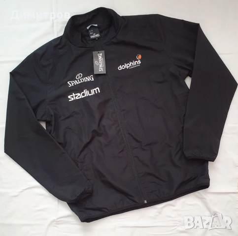 Яке New Balance, ветровка Spalding, снимка 5 - Якета - 49403986