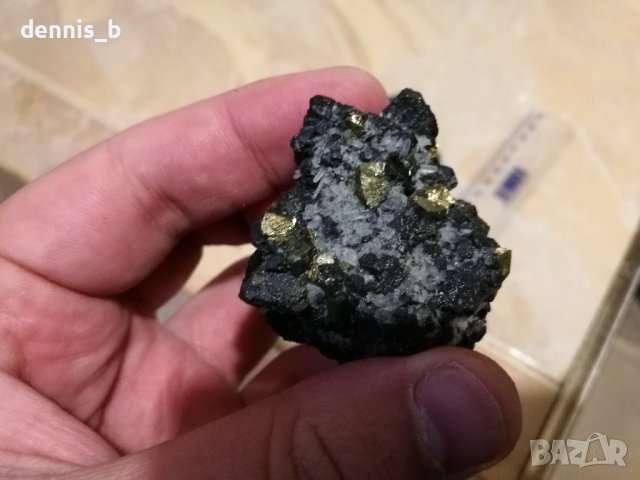 Кристали Галенит и Кварц Н25, снимка 5 - Други - 37599903