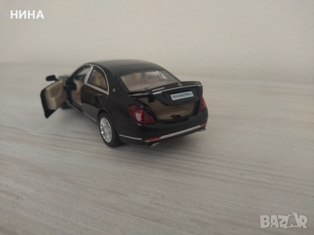 Метална количка Mercedes- Benz S 600 !!!, снимка 4 - Колекции - 52707294