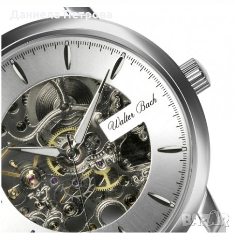 Немски автоматичен часовник Walter Bach, снимка 7 - Дамски - 28924332
