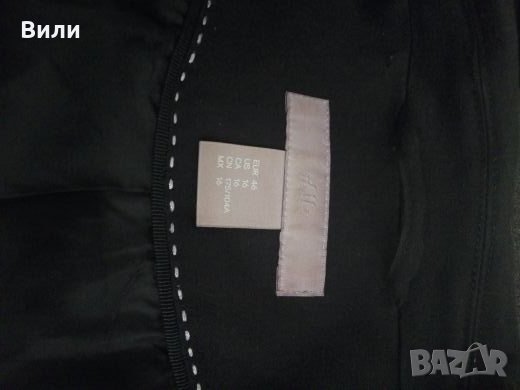 Черно сако HM, снимка 2 - Сака - 21709598