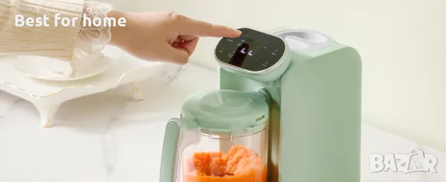 Уред за приготвяне на бебешка храна, 5 в 1 от Chefhandy, снимка 13 - Прибори, съдове, шишета и биберони - 48949474