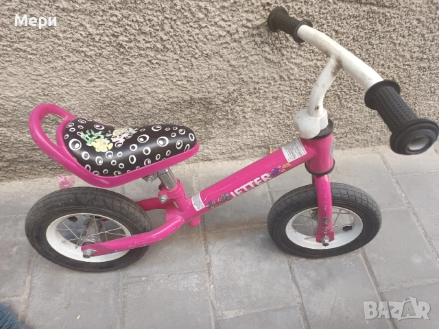 Колело за баланс цвят розово