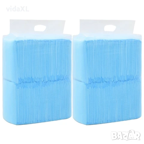vidaXL Подложки за обучаване на домашни любимци 200 бр 60х45 см плат(SKU:170758, снимка 1
