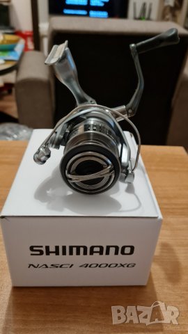 Shimano Nasci FC 4000 XG - нови с добавени лагери, снимка 2 - Макари - 38820682