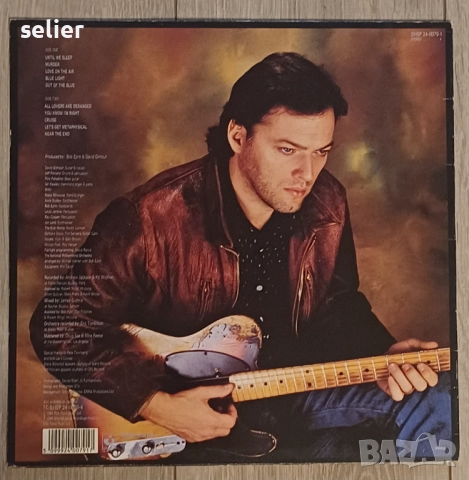 David Gilmour ‎– About Face Издание 🇬🇧 UK 1984г- Първа преса Състояние на винила:едната страна е N, снимка 2 - Грамофонни плочи - 52315913