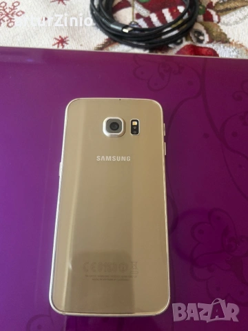 SAMSUNG S6 Edge GOLD, снимка 6 - Samsung - 53186750