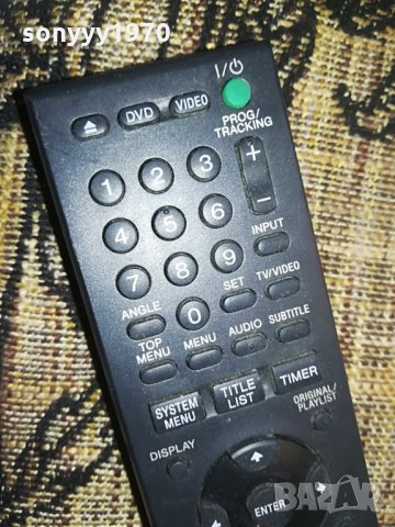 SOLD OUT-SONY HDD/RDR RECORDER-remote control, снимка 3 - Дистанционни - 28839276