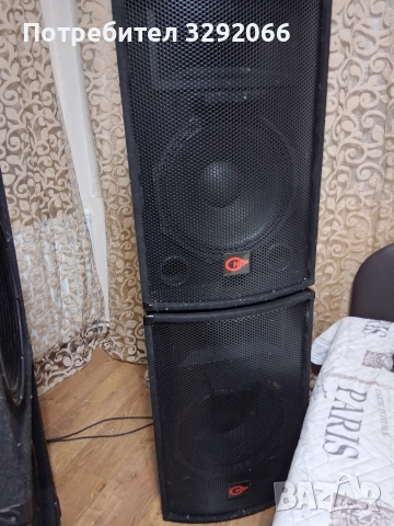 стъпало и тонколони 15 инча продават се в комплект, снимка 4 - Тонколони - 52797410