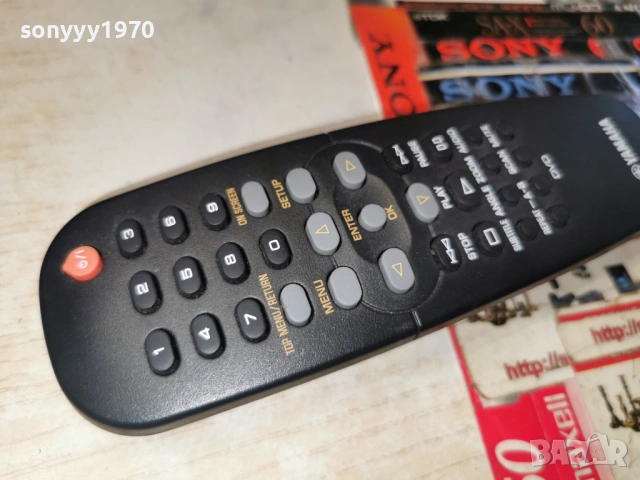 YAMAHA DVD REMOTE-ВНОС SWISS 0902261107, снимка 2 - Дистанционни - 53411223
