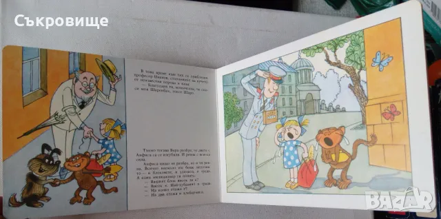 Вера и Анфиса се изгубват - картонена книжка, снимка 6 - Детски книжки - 48900802