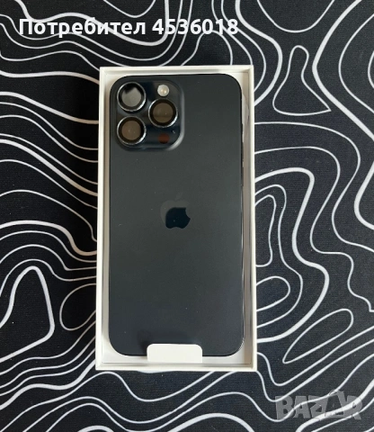 Продавам iPhone 15 pro max 256GB - като нов с подарък калъф, снимка 3 - Apple iPhone - 53238183