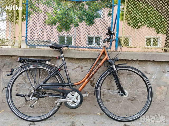 28 цола алуминиев велосипед с 21 скорости усилени капли амортисьори предни палцови команди , снимка 2 - Велосипеди - 51684606