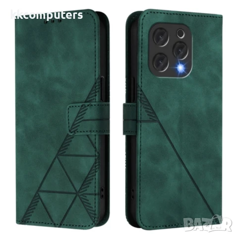 Doogee N55 Plus Crossbody 3D Embossed Wallet Кожен Калъф и Протектор, снимка 5 - Калъфи, кейсове - 51329066