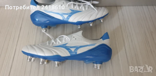 Mizuno Morelia Neo 4 Elite Мens Size 42.5 / 26.5 см. НОВО! ОРИГИНАЛ! Бутонки!, снимка 10 - Спортни обувки - 50939309