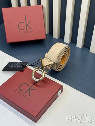 колани от естествена кожа в кутия calvin klein 