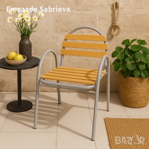 Стол Muhler Bistro, Polywood, 54x56xXH78см, снимка 5 - Столове - 50276096