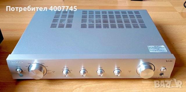 Стерео Усилвател Onkyo A-5VL, снимка 2 - Ресийвъри, усилватели, смесителни пултове - 53231032
