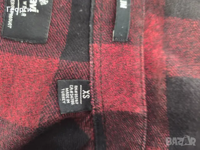 Черночервена риза, снимка 3 - Ризи - 50351761