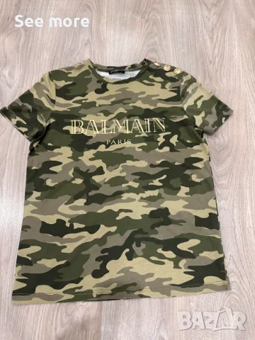 BALMAIN дамска тениска S, снимка 7 - Тениски - 50327311