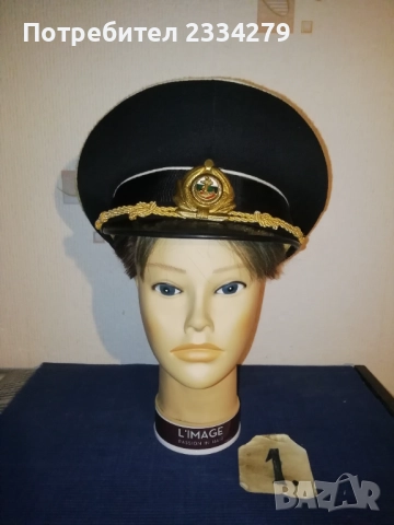 Стари военно морски фуражи, кепета шапки. , снимка 2 - Антикварни и старинни предмети - 52790296