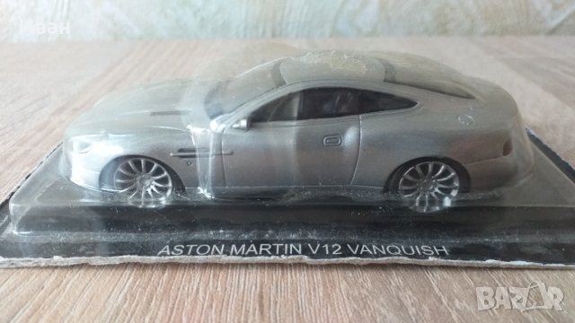 Aston martin v12 vanquish deagostini 1:43, снимка 4 - Коли, камиони, мотори, писти - 38496530