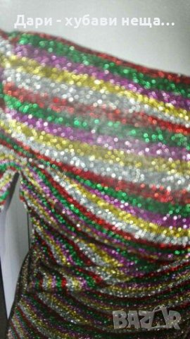 Многоцветно боди/трико, без закопчаване🍀❤S,M, ГО до 100см.❤🍀4389, снимка 3 - Други - 37346446