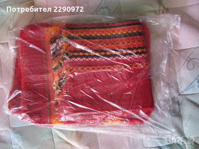 Битова покривка и 6 броя салфетки, снимка 6 - Антикварни и старинни предмети - 32472947