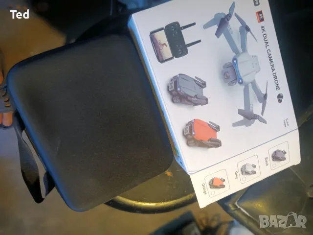 Дрон, K3/E99Pro 4K Dual Camera Drone, неизползван, в оригиналната си кутия, снимка 4 - Дронове и аксесоари - 50412406