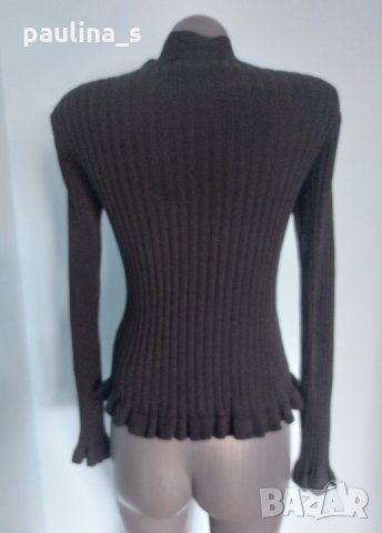 Памучна Винтидж жилетка модел топ "H & M" (Hennens & Mauriz) / голям размер , снимка 5 - Блузи с дълъг ръкав и пуловери - 34734242