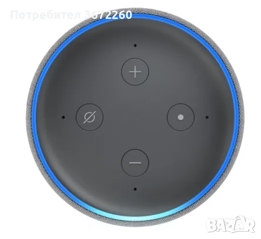 СИВА Смарт тонколона Amazon Echo Dot (3rd Generation) говорител колонка , снимка 3 - Тонколони - 48211380