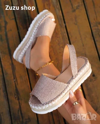 Дамски сандали, снимка 6 - Сандали - 50994919