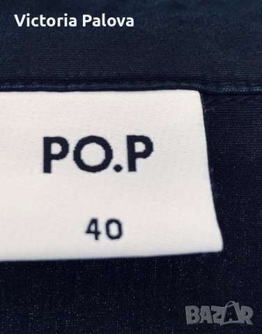 Стилна спортна черна рокля POLARN O. PURET Швеция, снимка 3 - Рокли - 44134461