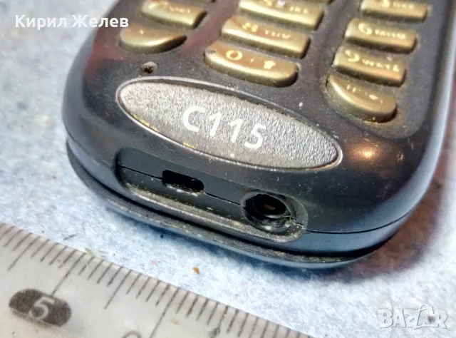 MOTOROLA C115 Стар КОЛЕКЦИОНЕРСКИ МОБИЛЕН ТЕЛЕФОН GSM АПАРАТ МОТОРОЛА 47680, снимка 4 - Motorola - 47614340