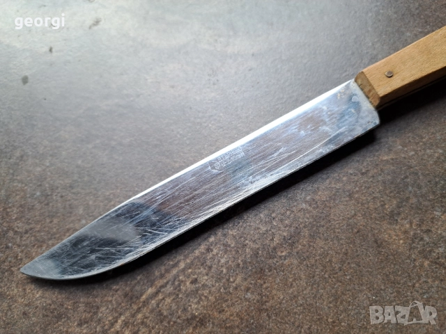 стар български нож Сърп и чук Велико Търново 28/1, снимка 2 - Ножове - 51836911