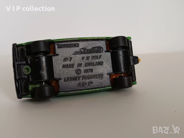 мачбокс Голф vw Golf matchbox made in England , снимка 3 - Колекции - 52988656