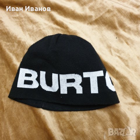 Оригинална зимна шапка  на BURTON, снимка 4 - Шапки - 39595460