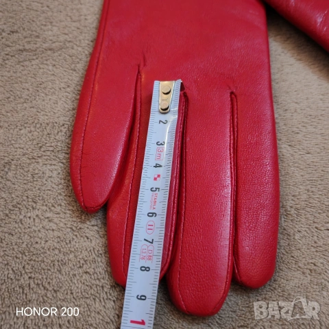 Дамски ръкавици естествена кожа., снимка 5 - Ръкавици - 53477726