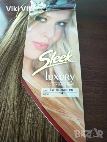 100%естествена индийска коса , снимка 5 - Аксесоари за коса - 51850792