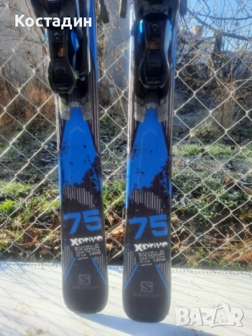 Карвинг ски  SALOMON X-DRIVE 75   168см , снимка 6 - Зимни спортове - 52188618