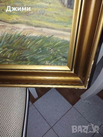 различни маслени картини, снимка 10 - Антикварни и старинни предмети - 52583422