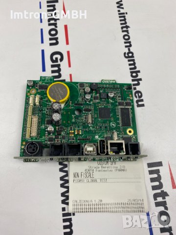 MAINBOARD ДЪНО 41000000007400  PRINTER CUSTOM K3 - F CPU board K3 - F  CZD, снимка 3 - Принтери, копири, скенери - 43862021