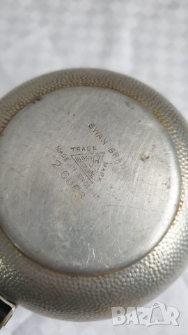 Малък английски алуминиев чайник, снимка 7 - Антикварни и старинни предмети - 43203538