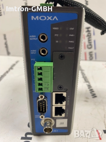 MOXA Серия VPort 4611-канални H.264 индустриални видео енкодери за IP видеонаблюдение, снимка 2 - Друга електроника - 52476853