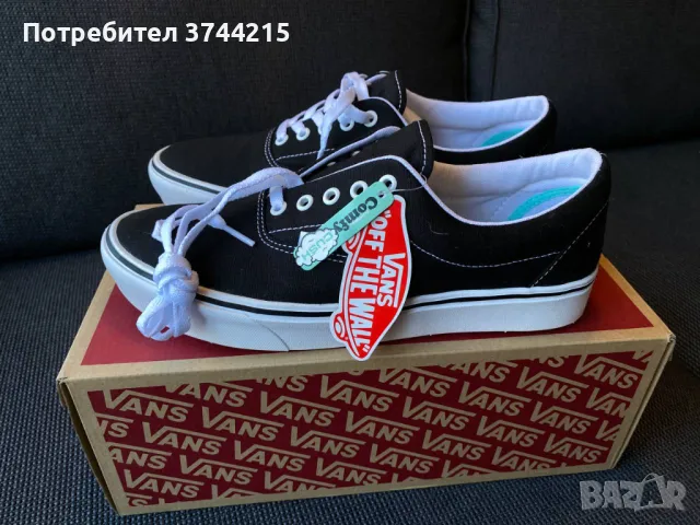 НОВИ Обувки Vans Comfycush Era, 42,5 номер, черни, снимка 2 - Ежедневни обувки - 48132669