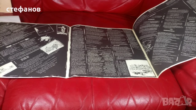 Троен албум на  THE CLASH   SANDINISTA! Холандия, снимка 18 - Грамофонни плочи - 50594562