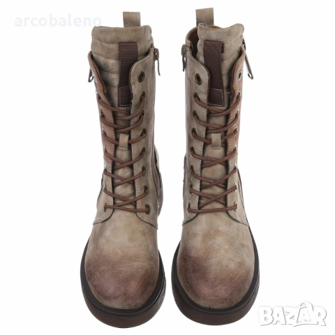 Дамски боти с връзки, 6цвята , снимка 12 - Дамски боти - 51763003